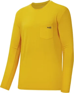 BASSDASH Men??s UPF 50  Performance Long Sleeve T-Shirt UV Sun Protection Fishing Hiking Sports Shirts