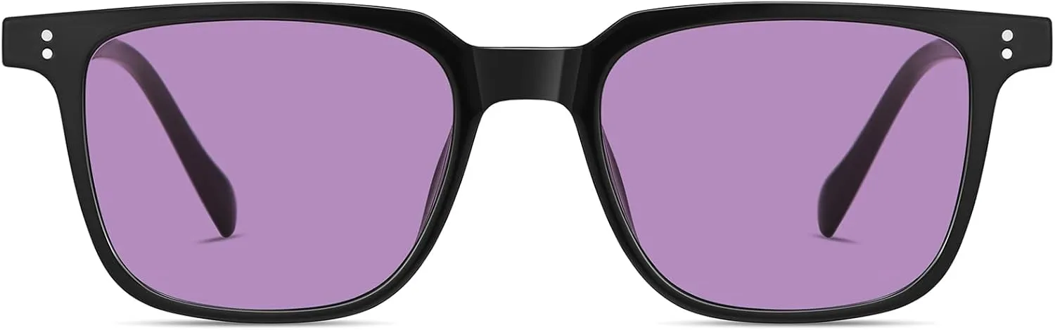 Gtand Unisex Vintage Retro Square Style Tinted Sunglasses For Men Women Fashion Rectangle Sun Glasses 52mm