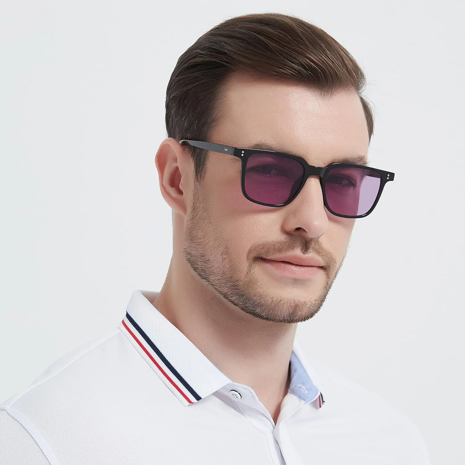 Gtand Unisex Vintage Retro Square Style Tinted Sunglasses For Men Women Fashion Rectangle Sun Glasses 52mm