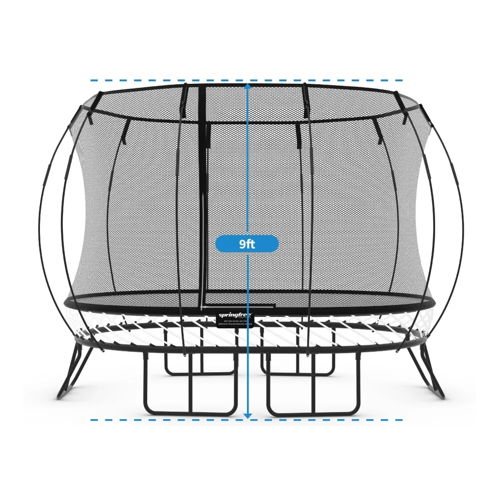 Springfree Medium Oval Trampoline With Enclosure