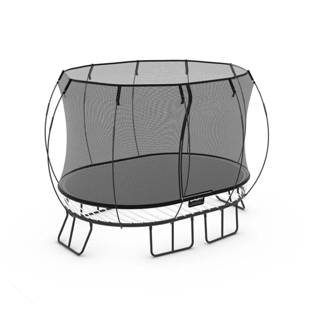 Springfree Medium Oval Trampoline With Enclosure