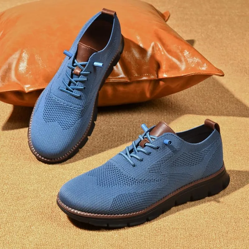 Wearbreeze Men??s Business Casual Oxford Sneakers ?C Lightweight Lace-Up Dress Shoes for Work, Travel,Party & Daily Commute