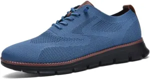 Wearbreeze Men??s Business Casual Oxford Sneakers ?C Lightweight Lace-Up Dress Shoes for Work, Travel,Party & Daily Commute