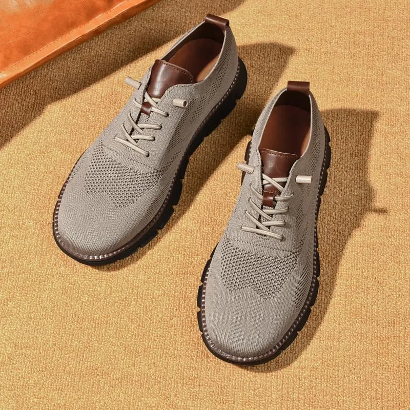 Wearbreeze Men??s Business Casual Oxford Sneakers ?C Lightweight Lace-Up Dress Shoes for Work, Travel,Party & Daily Commute