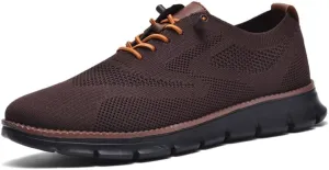 Wearbreeze Men??s Business Casual Oxford Sneakers ?C Lightweight Lace-Up Dress Shoes for Work, Travel,Party & Daily Commute